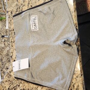Barbell workout shorts